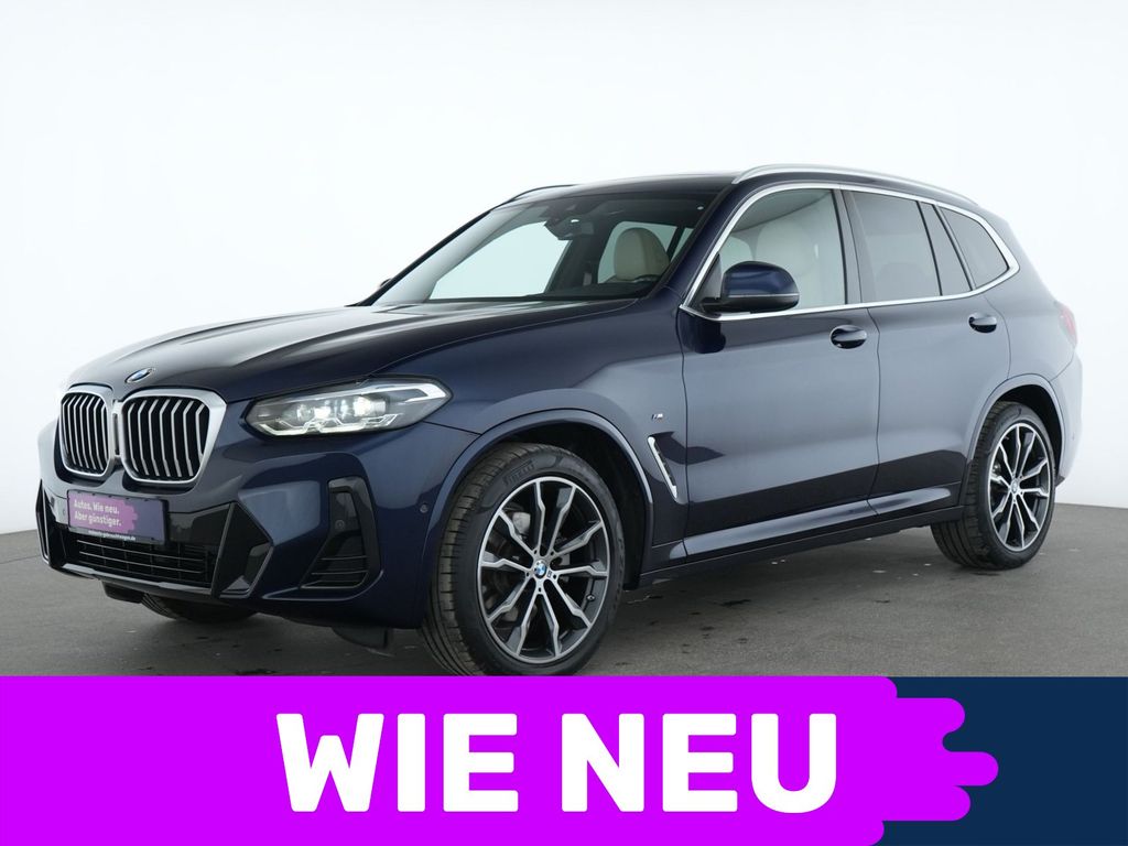 BMW X3 2022 г. Синий, пробег 31985 км