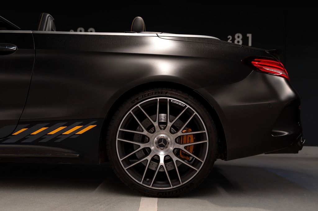 Mercedes-Benz C 63 AMG 2022 г. Чёрный, пробег 43500 км