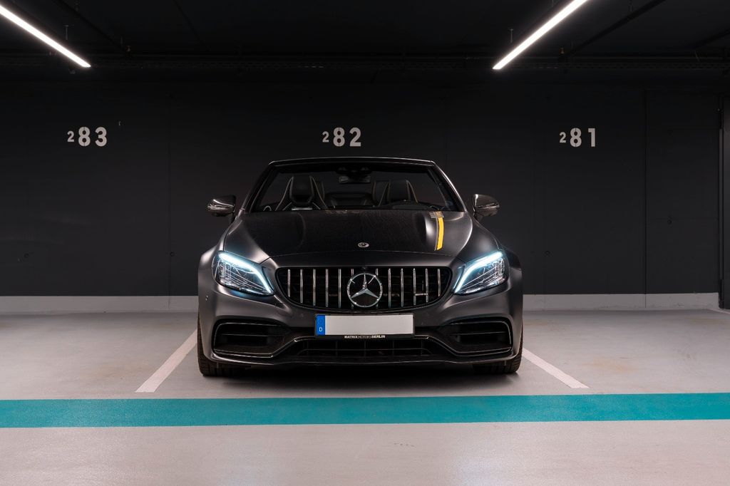 Mercedes-Benz C 63 AMG 2022 г. Чёрный, пробег 43500 км