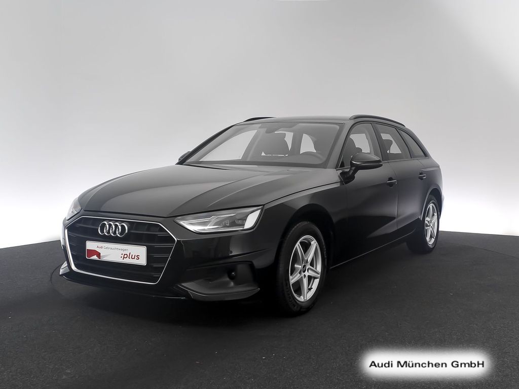 Audi A4 2023 г. Чёрный, пробег 46084 км