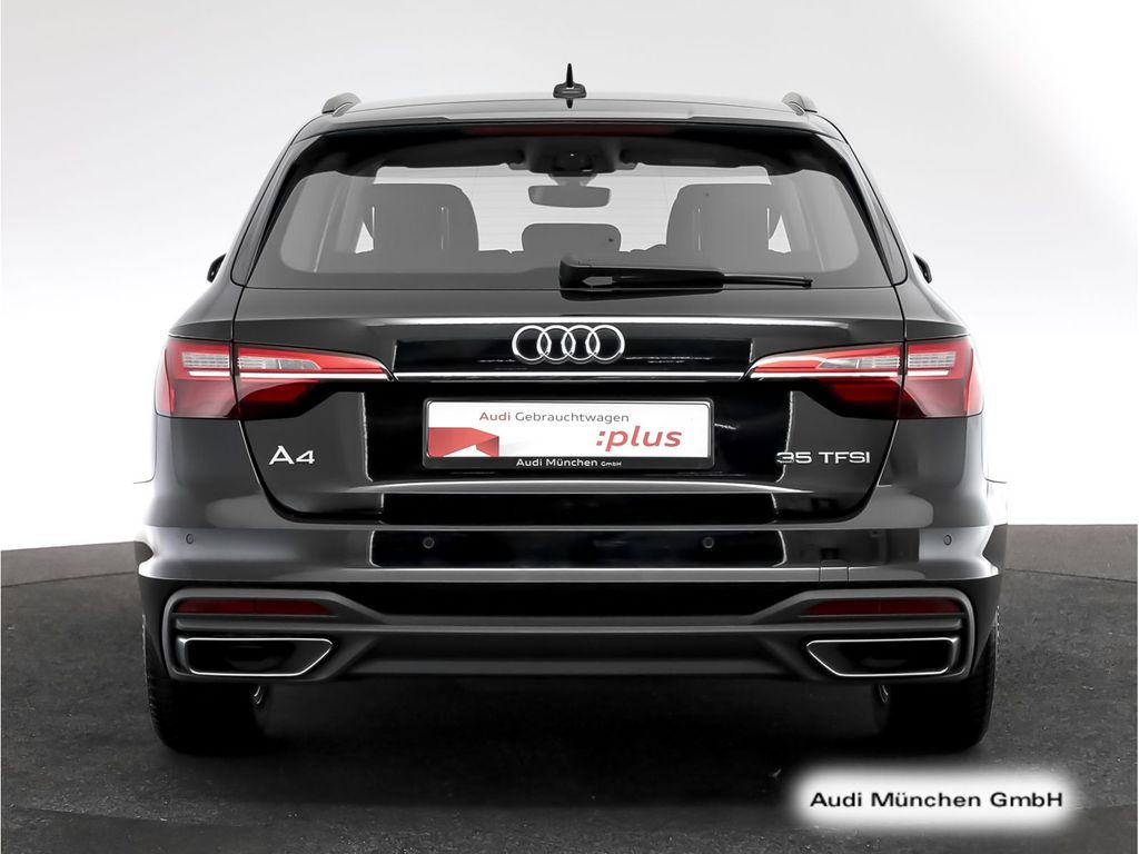 Audi A4 2023 г. Чёрный, пробег 46084 км