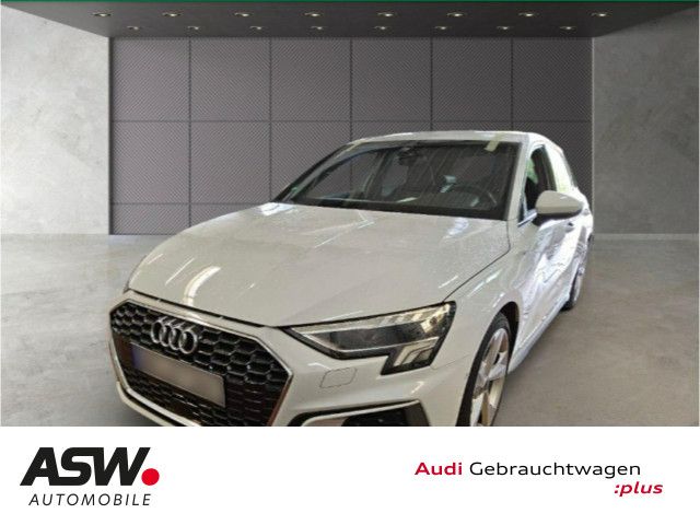 Audi A3 2023 г. Белый, пробег 59400 км