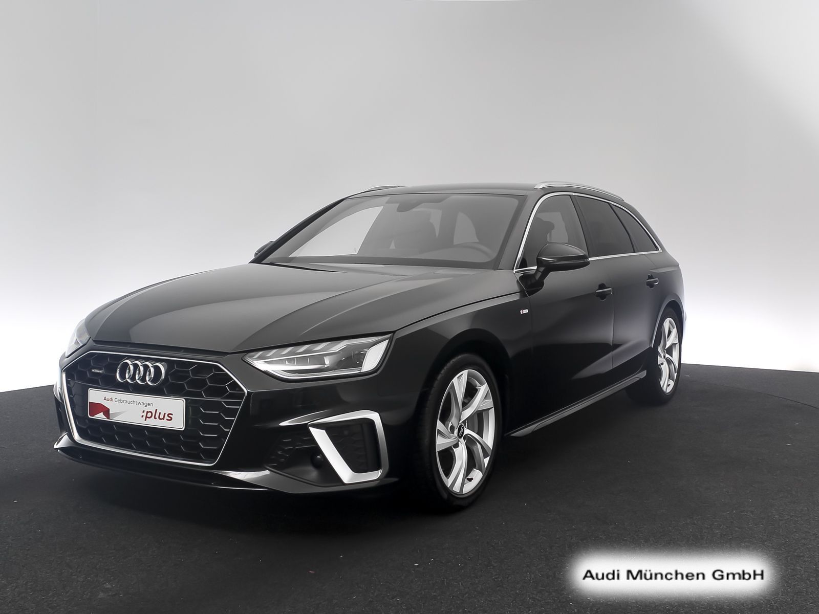 Audi A4 2024 г. Чёрный, пробег 31382 км