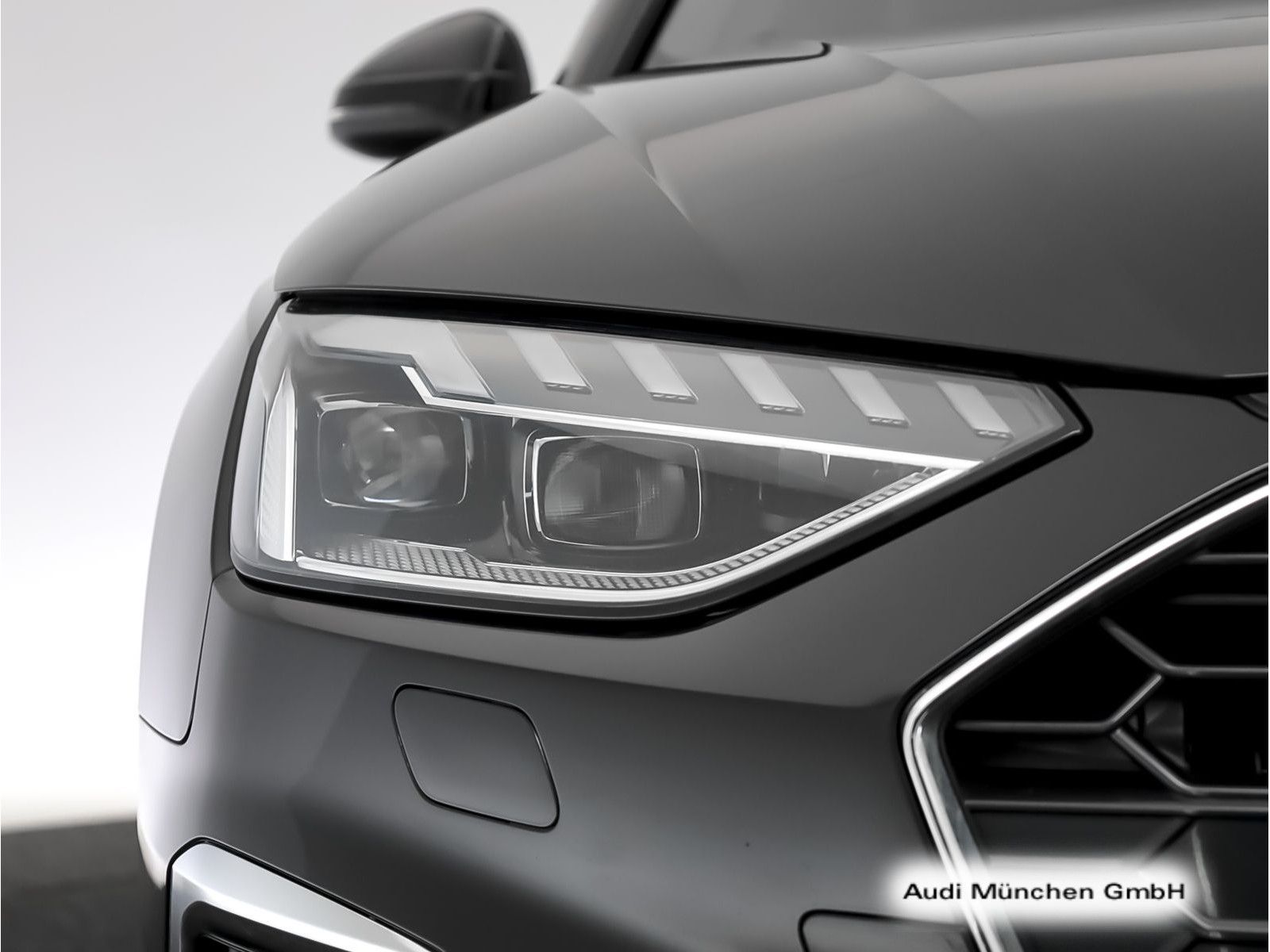 Audi A4 2024 г. Чёрный, пробег 31382 км