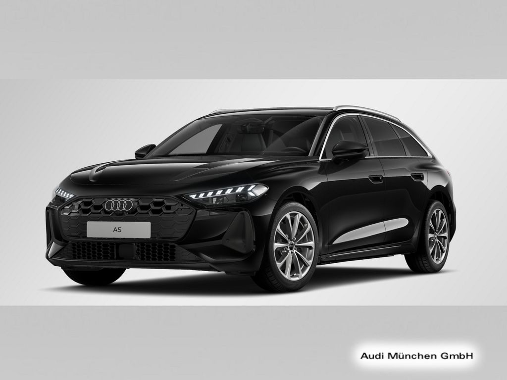 Audi A5 2026 г. Чёрный, пробег 28547 км