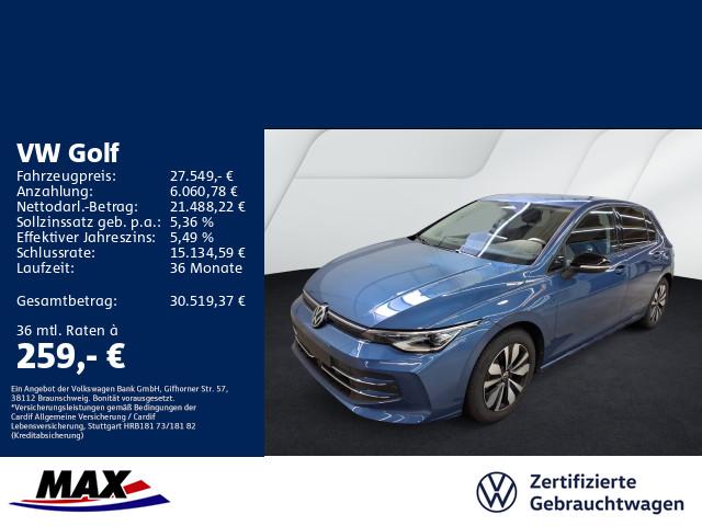 Volkswagen Golf 2025 г. Синий, пробег 15200 км