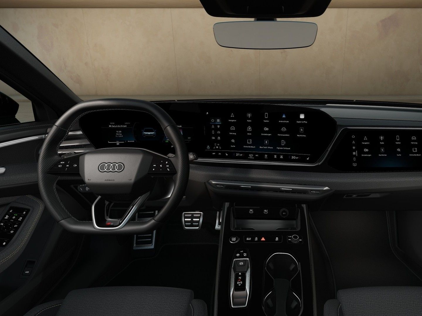Audi A5 2025 г. Белый, пробег 8300 км