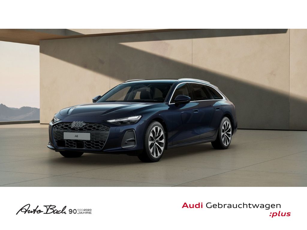Audi A6 2025 г. Синий, пробег 27160 км