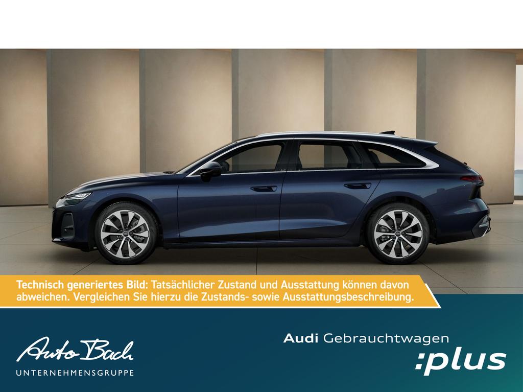 Audi A6 2025 г. Синий, пробег 27160 км