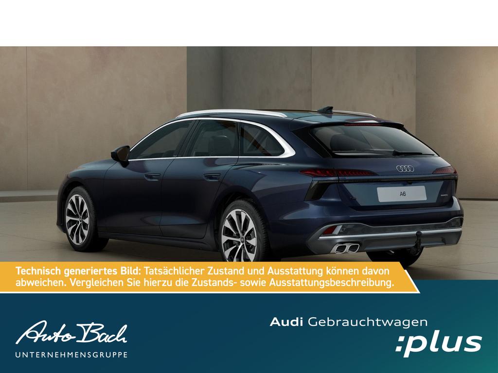 Audi A6 2025 г. Синий, пробег 27160 км