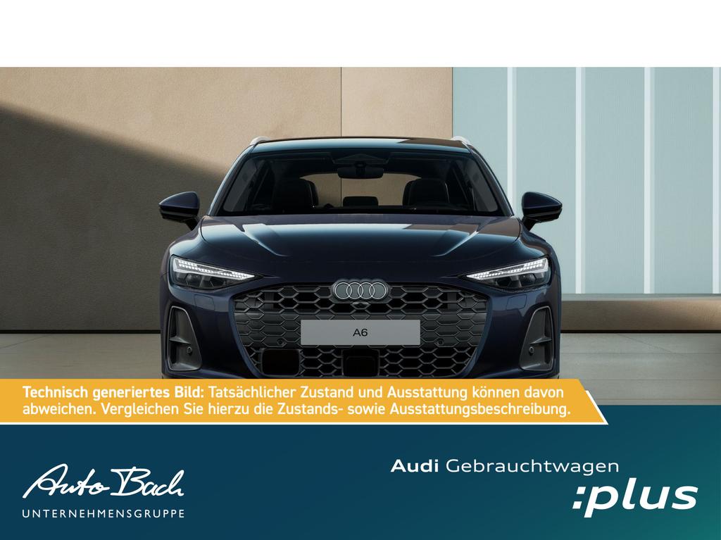 Audi A6 2025 г. Синий, пробег 27160 км