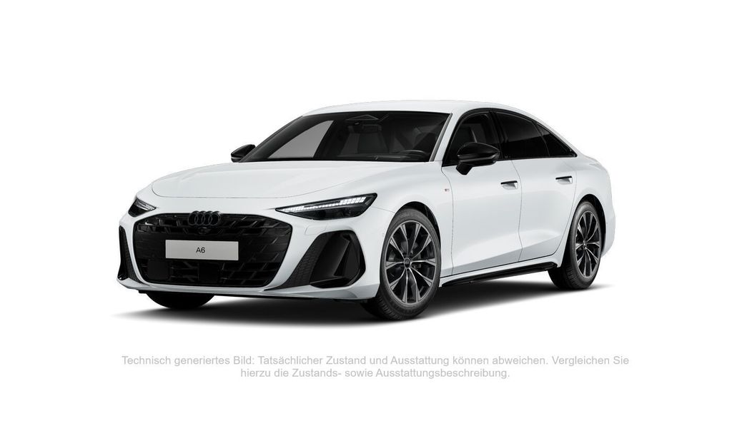 Audi A6 2026 г. Белый, пробег 25600 км