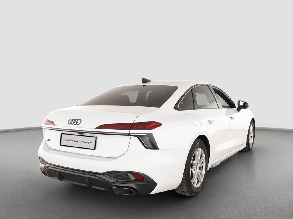 Audi A6 2026 г. Белый, пробег 25600 км