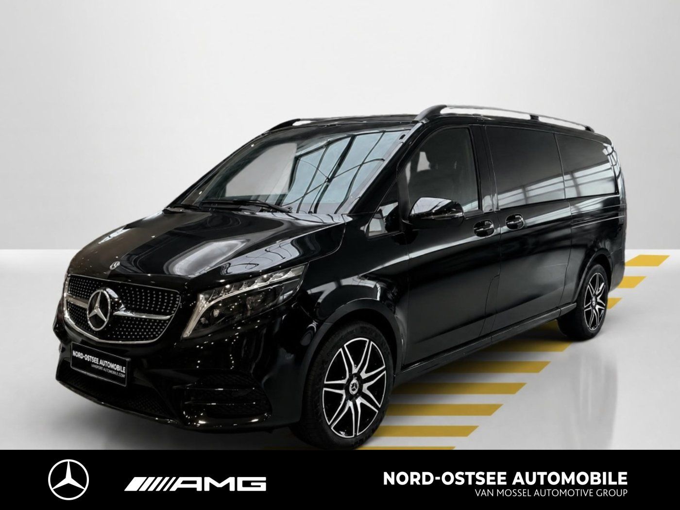 Mercedes-Benz V 300 2023 г. Чёрный, пробег 45337 км