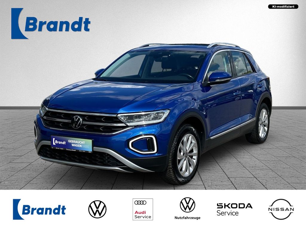 Volkswagen T-Roc 2023 г. Синий, пробег 38450 км