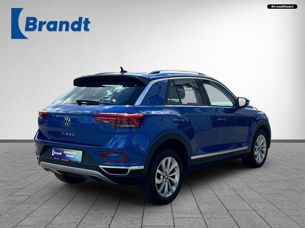 Volkswagen T-Roc 2023 г. Синий, пробег 38450 км