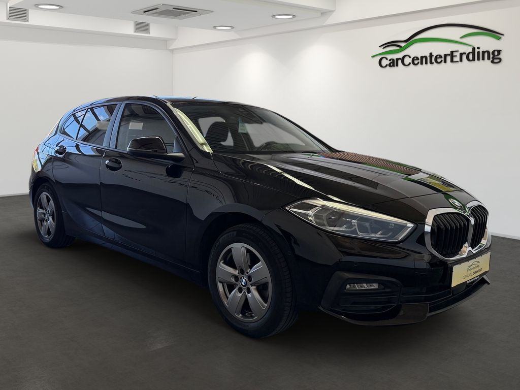 BMW 118 2022 г. Чёрный, пробег 46900 км