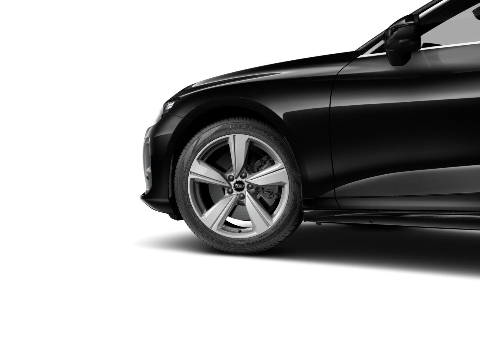 Audi A6 2025 г. Чёрный, пробег 29818 км