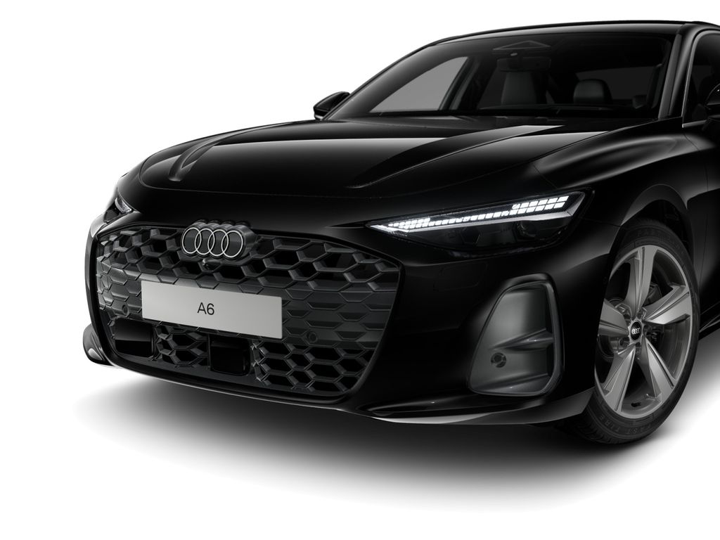 Audi A6 2025 г. Чёрный, пробег 29818 км