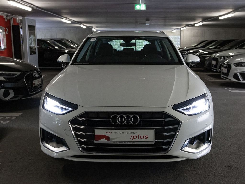 Audi A4 2023 г. Белый, пробег 53404 км