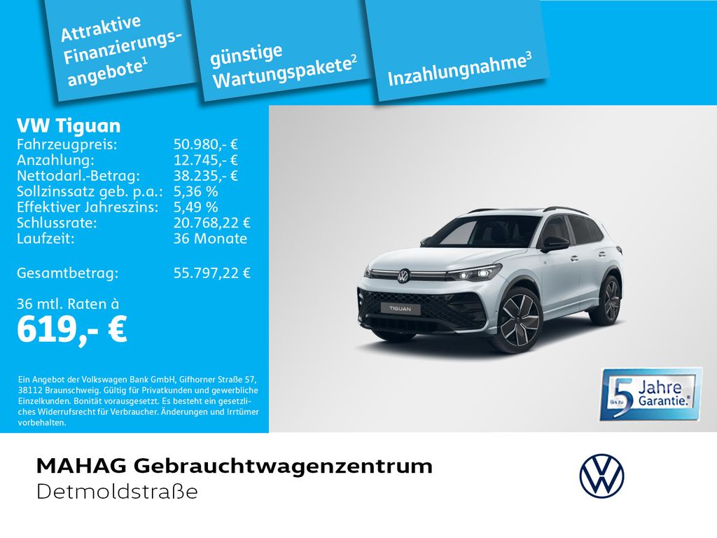Volkswagen Tiguan 2025 г. Серебристый, пробег 14860 км