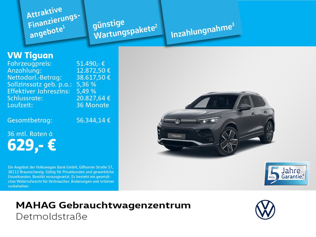 Volkswagen Tiguan 2025 г. Серый, пробег 18252 км