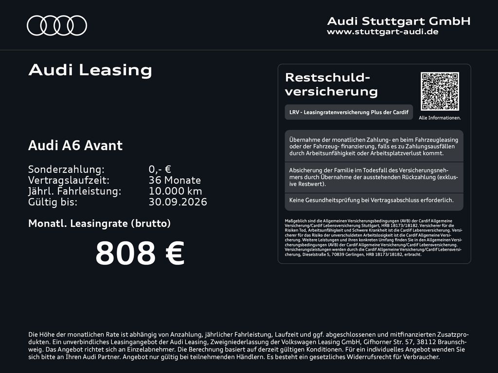 Audi A6 2025 г. Серый, пробег 816 км
