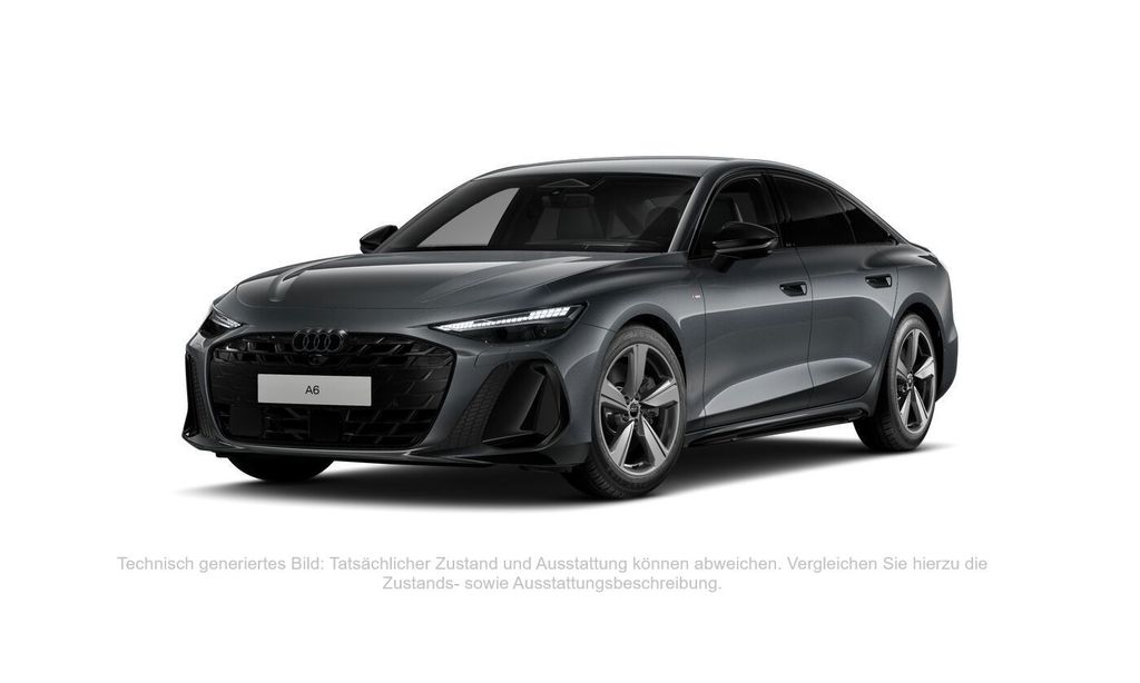 Audi A6 2026 г. Серый, пробег 25800 км