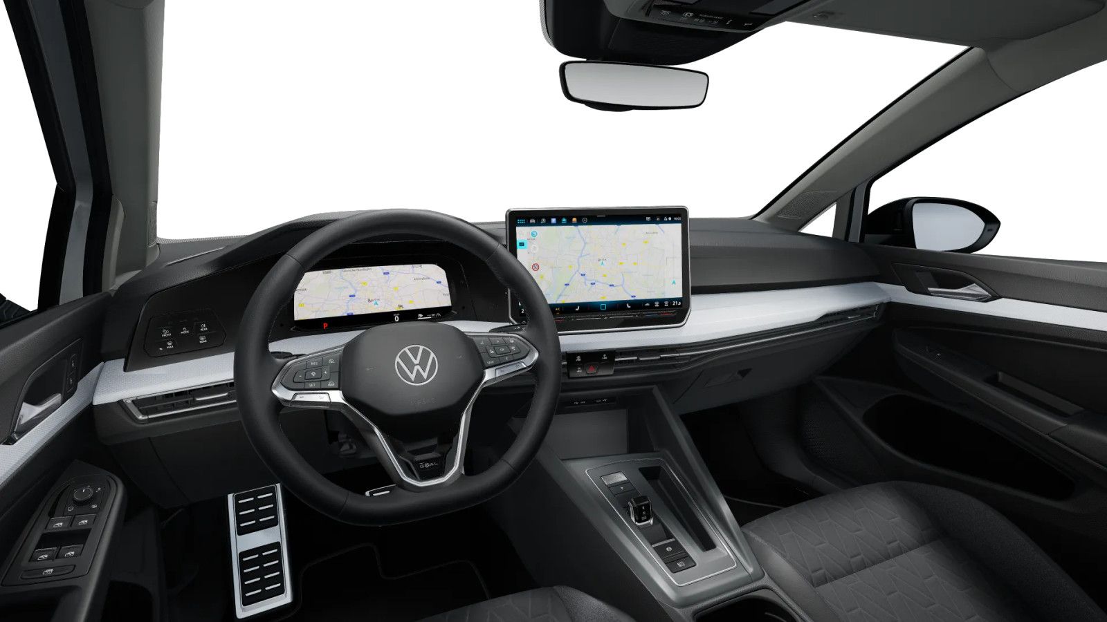 Volkswagen Golf 2025 г. Белый, пробег 15678 км