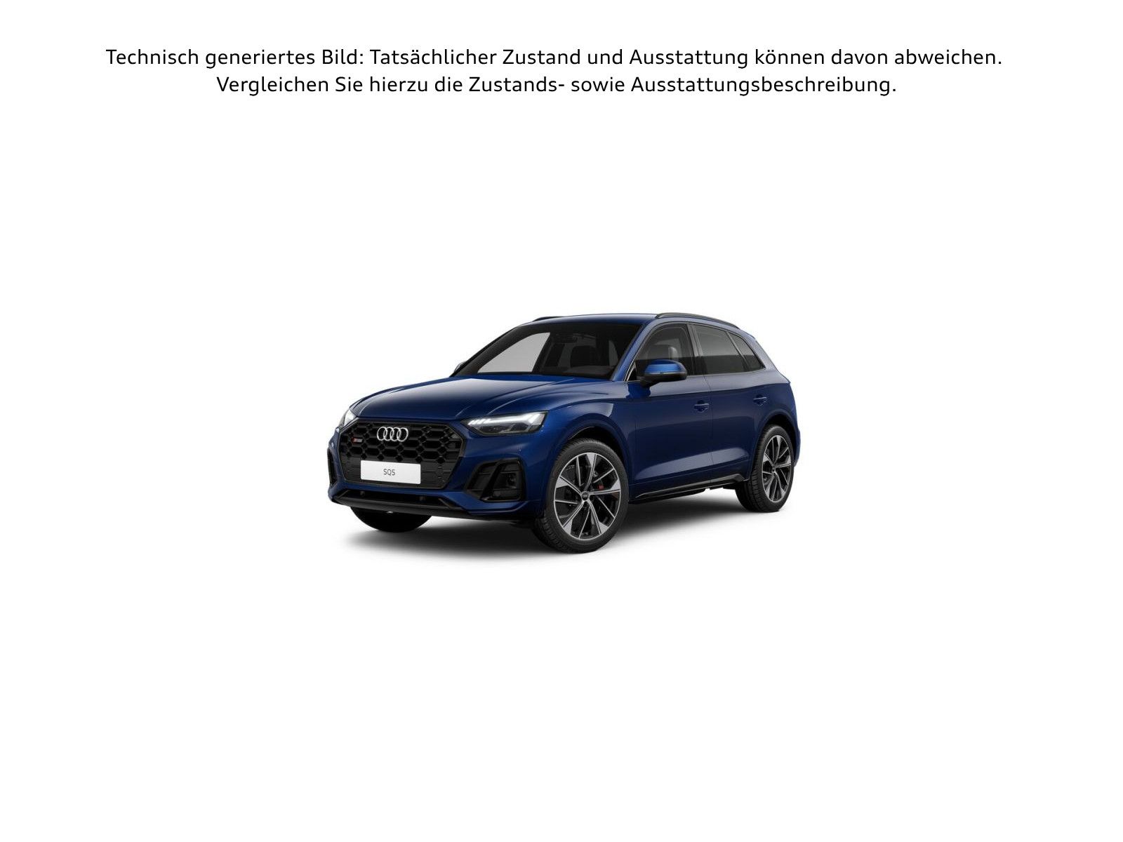 Audi SQ5 2023 г. Синий, пробег 45560 км