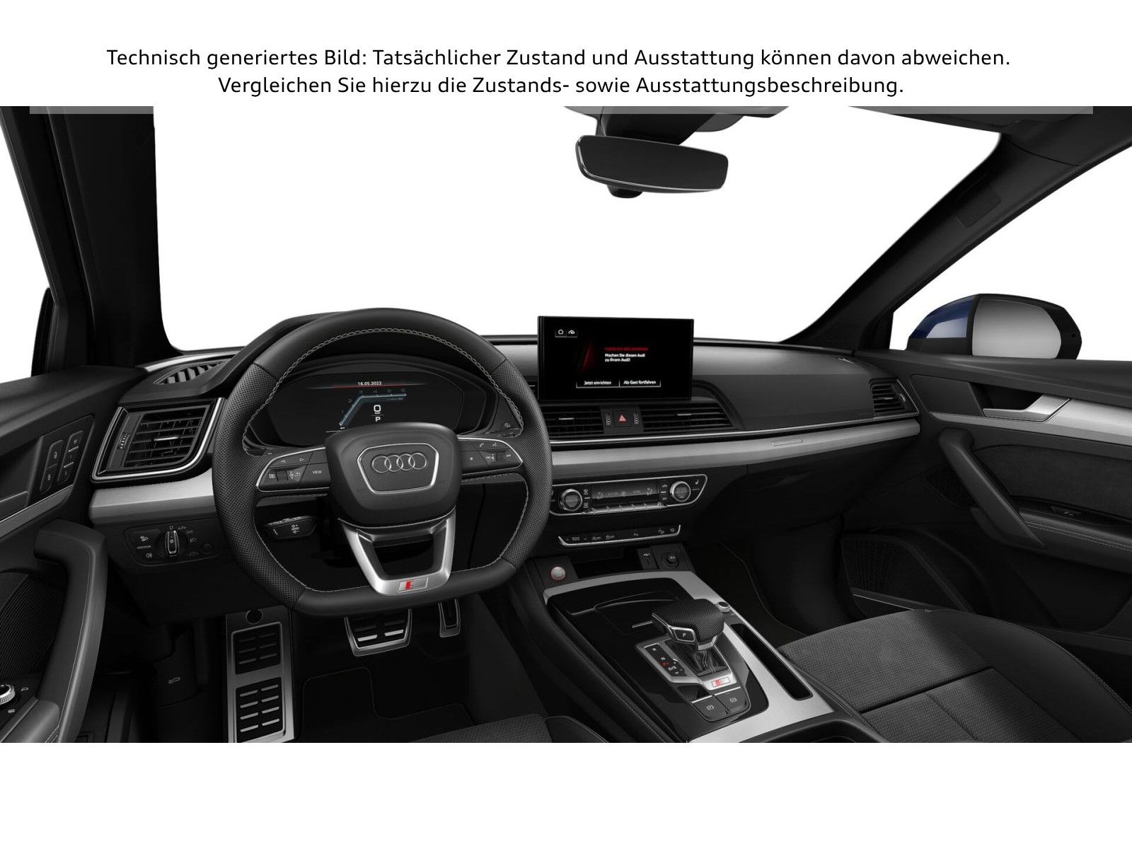 Audi SQ5 2023 г. Синий, пробег 45560 км