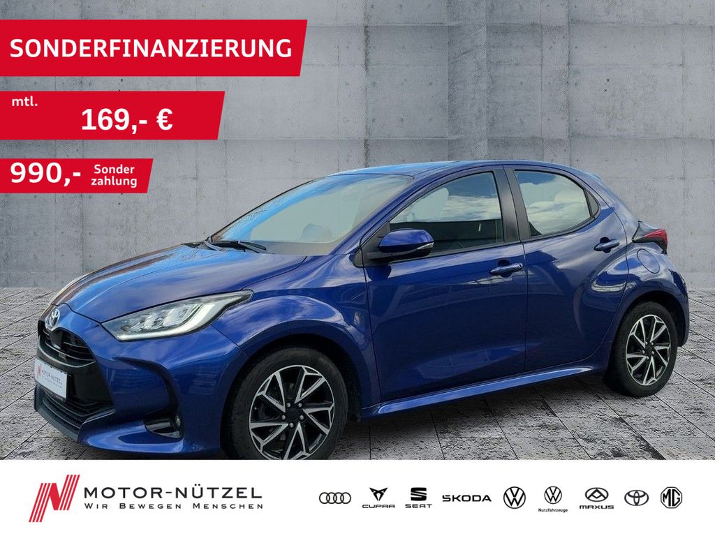 Toyota Yaris 2021 г. Синий, пробег 59030 км