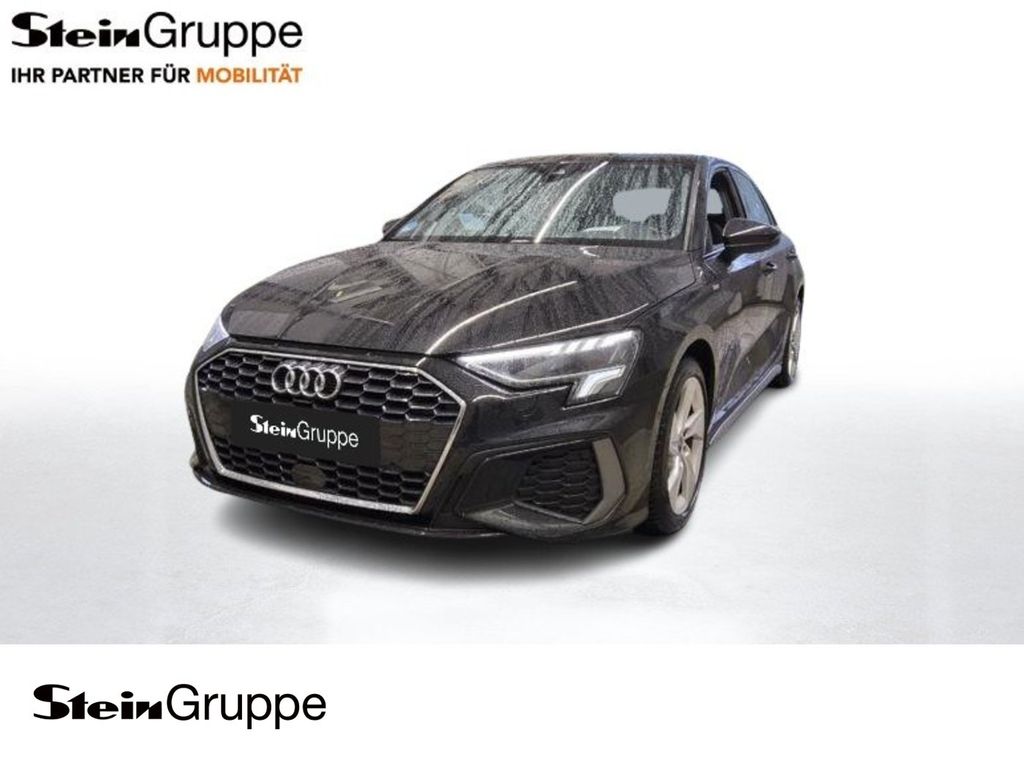 Audi A3 2023 г. Чёрный, пробег 40950 км
