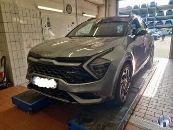 Kia Sportage 2022 г. Чёрный, пробег 58825 км