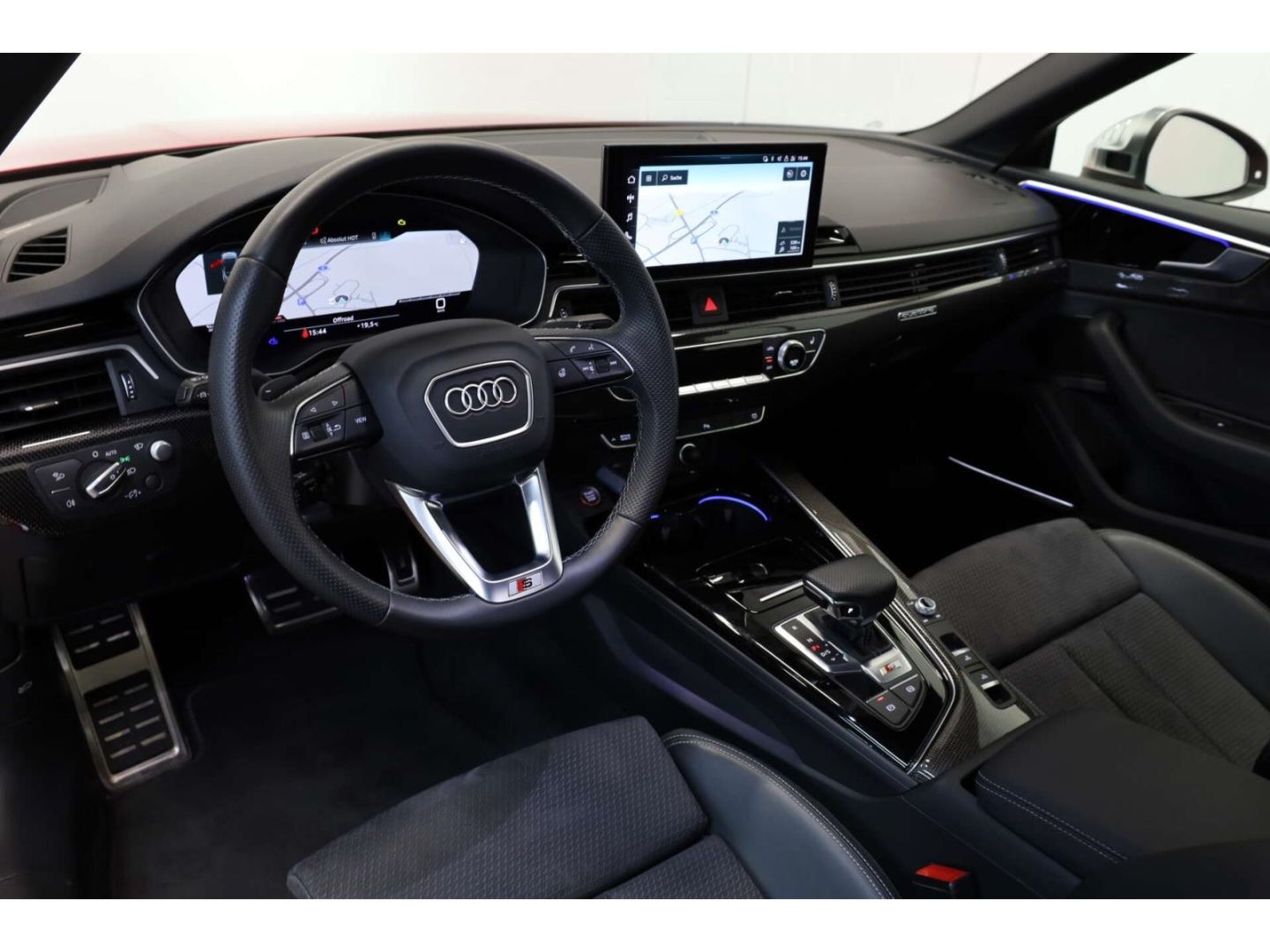 Audi S5 2022 г. Красный, пробег 44915 км