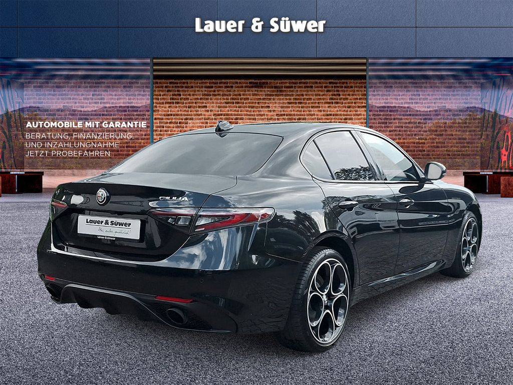 Alfa Romeo Giulia 2023 г. Чёрный, пробег 54610 км