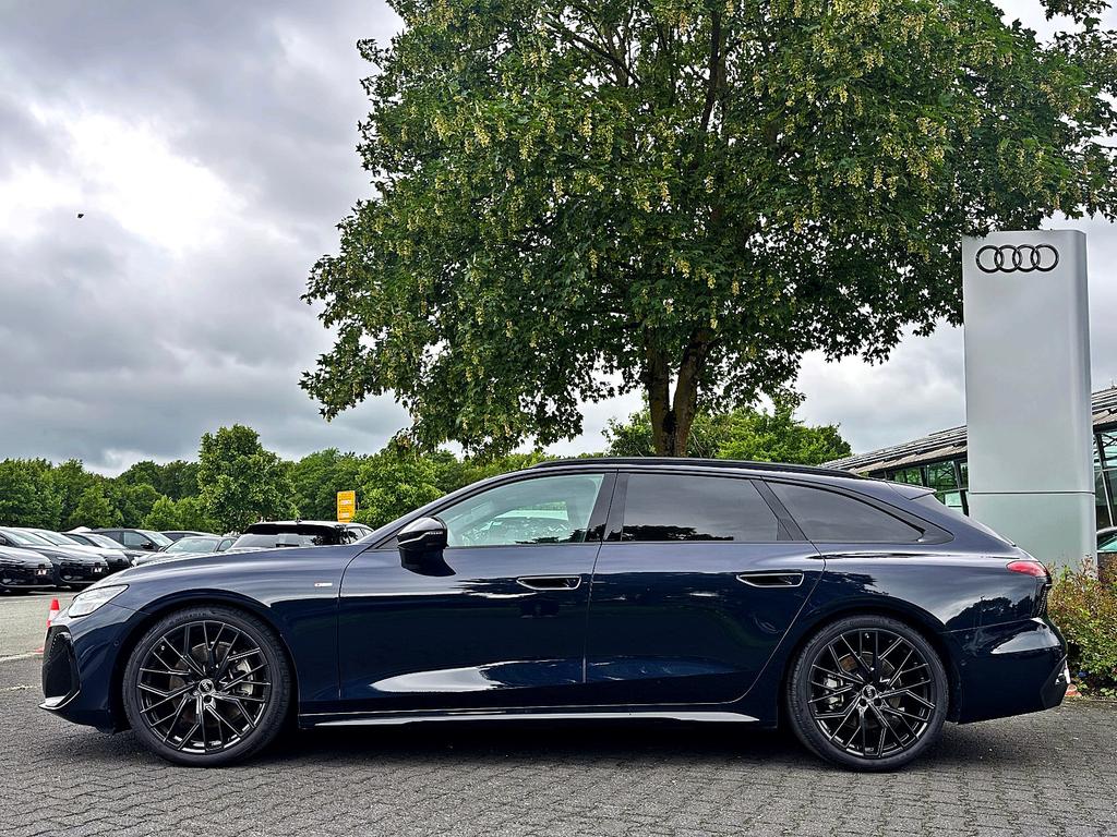 Audi A6 2025 г. Синий, пробег 12690 км