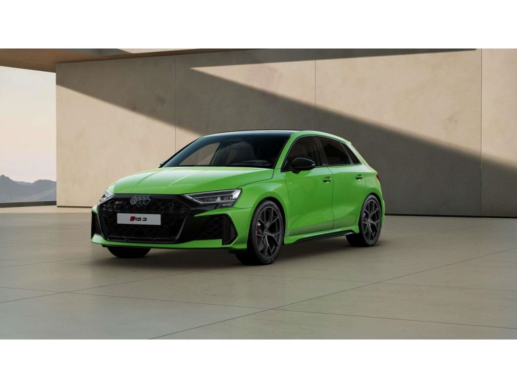 Audi RS3 2025 г. Зелёный, пробег 13204 км