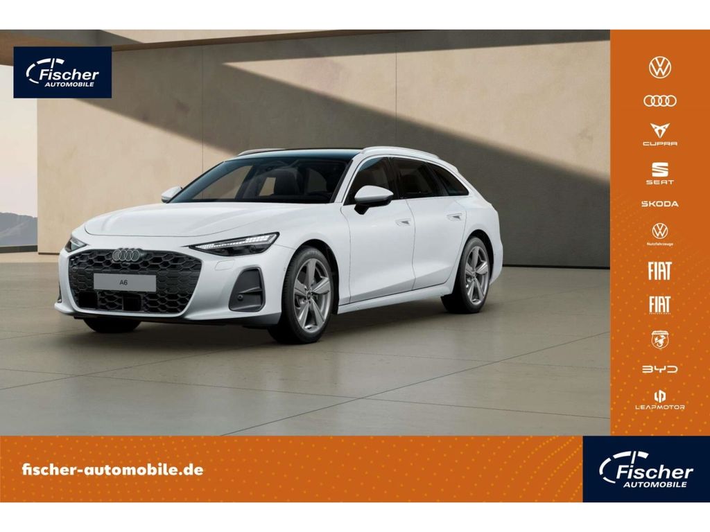 Audi A6 2025 г. Белый, пробег 26412 км