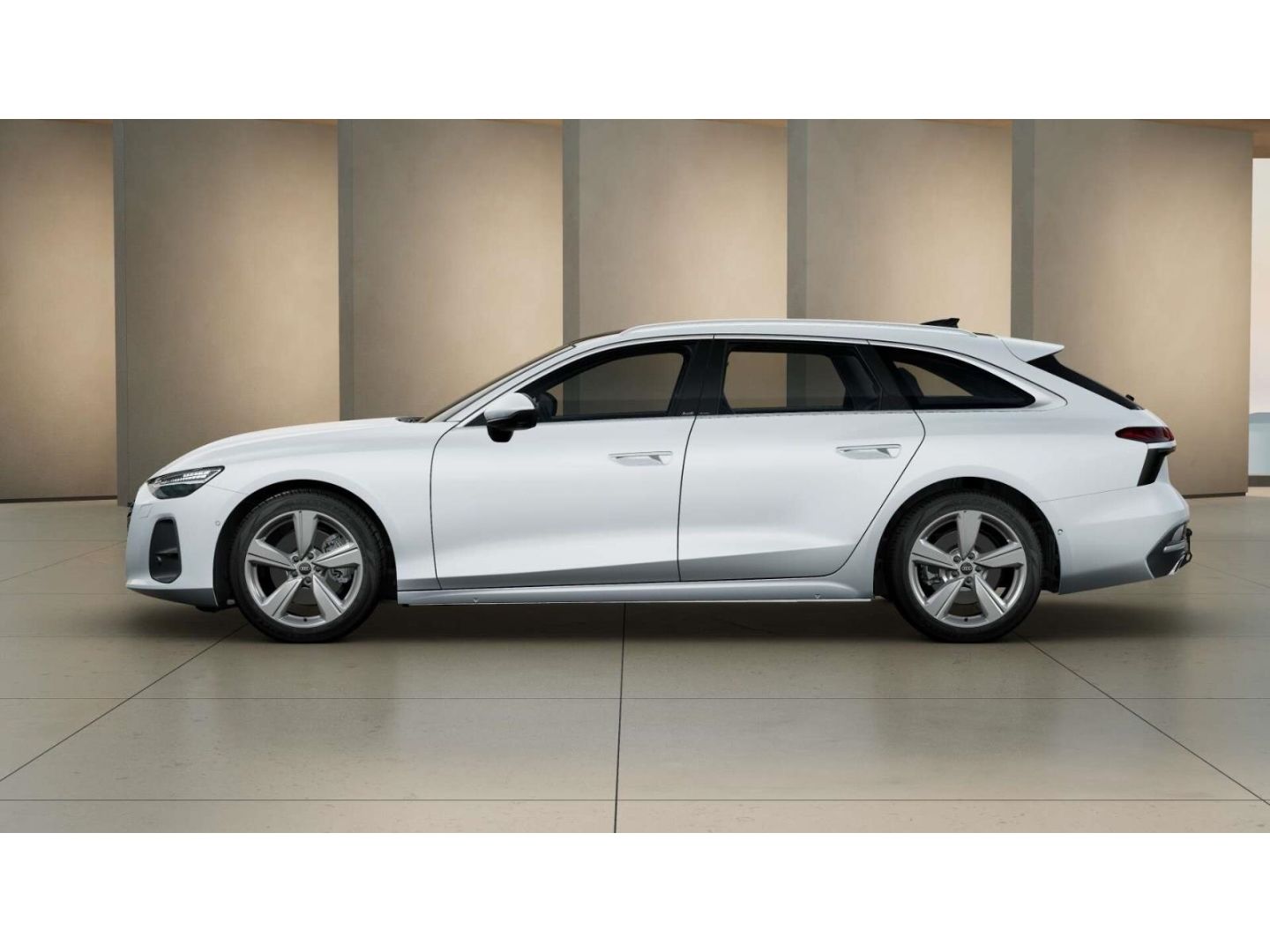 Audi A6 2025 г. Белый, пробег 26412 км