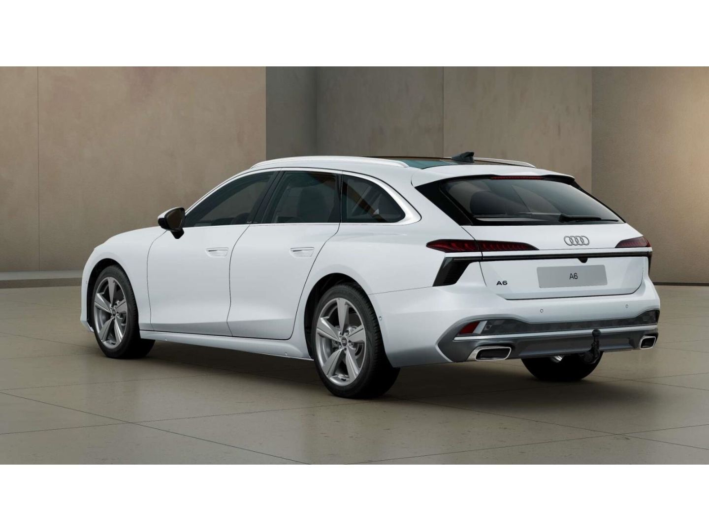 Audi A6 2025 г. Белый, пробег 26412 км