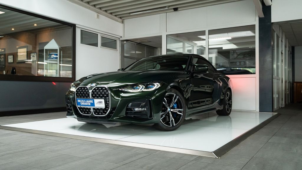 BMW 430 2022 г. Зелёный, пробег 58799 км