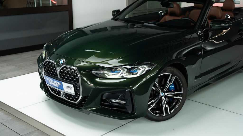 BMW 430 2022 г. Зелёный, пробег 58799 км