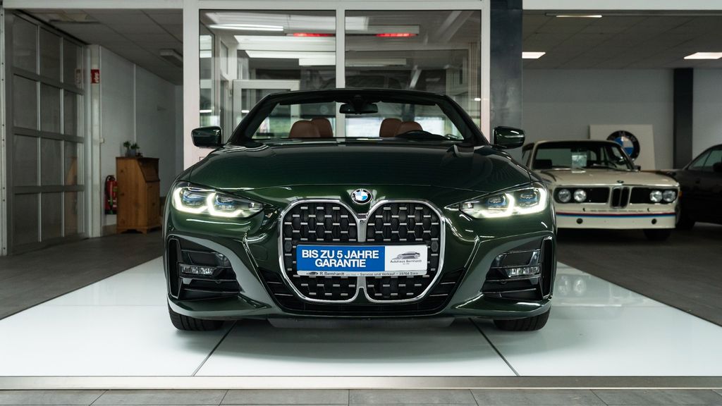BMW 430 2022 г. Зелёный, пробег 58799 км