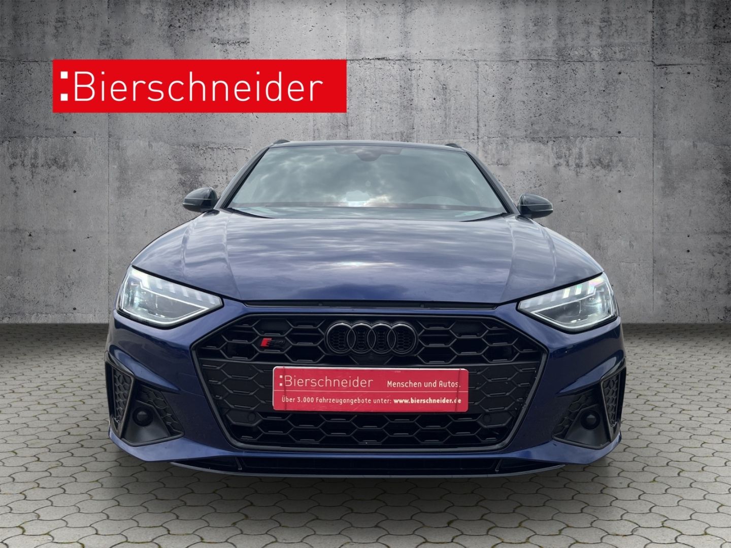 Audi S4 2023 г. Синий, пробег 59400 км