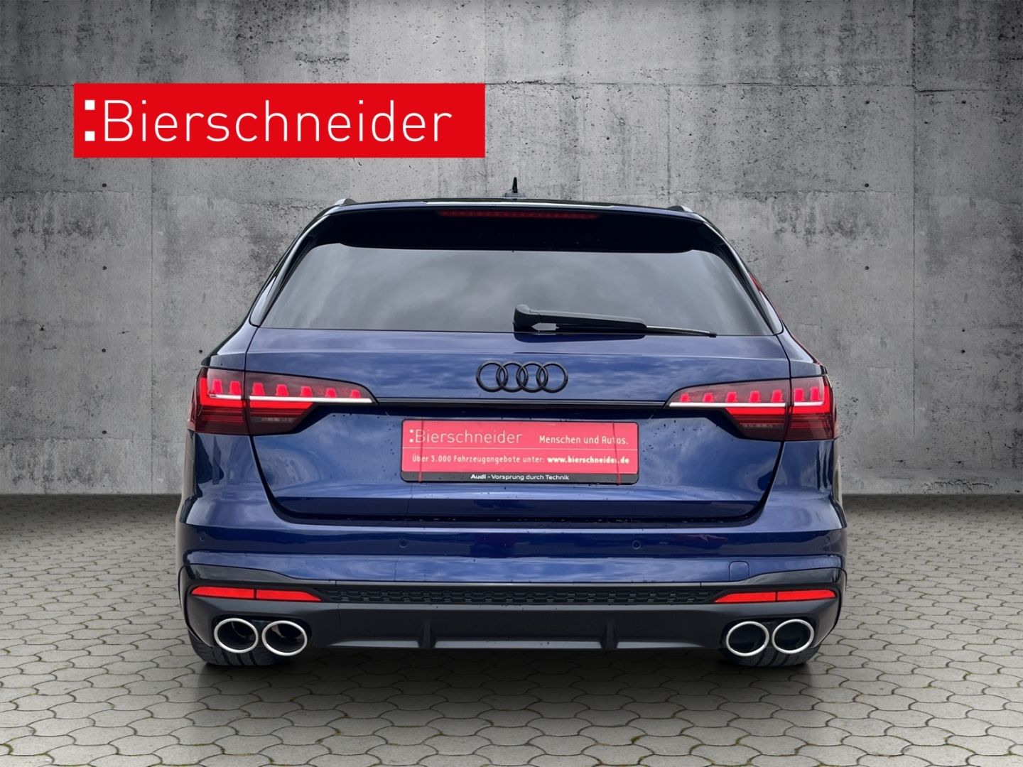 Audi S4 2023 г. Синий, пробег 59400 км
