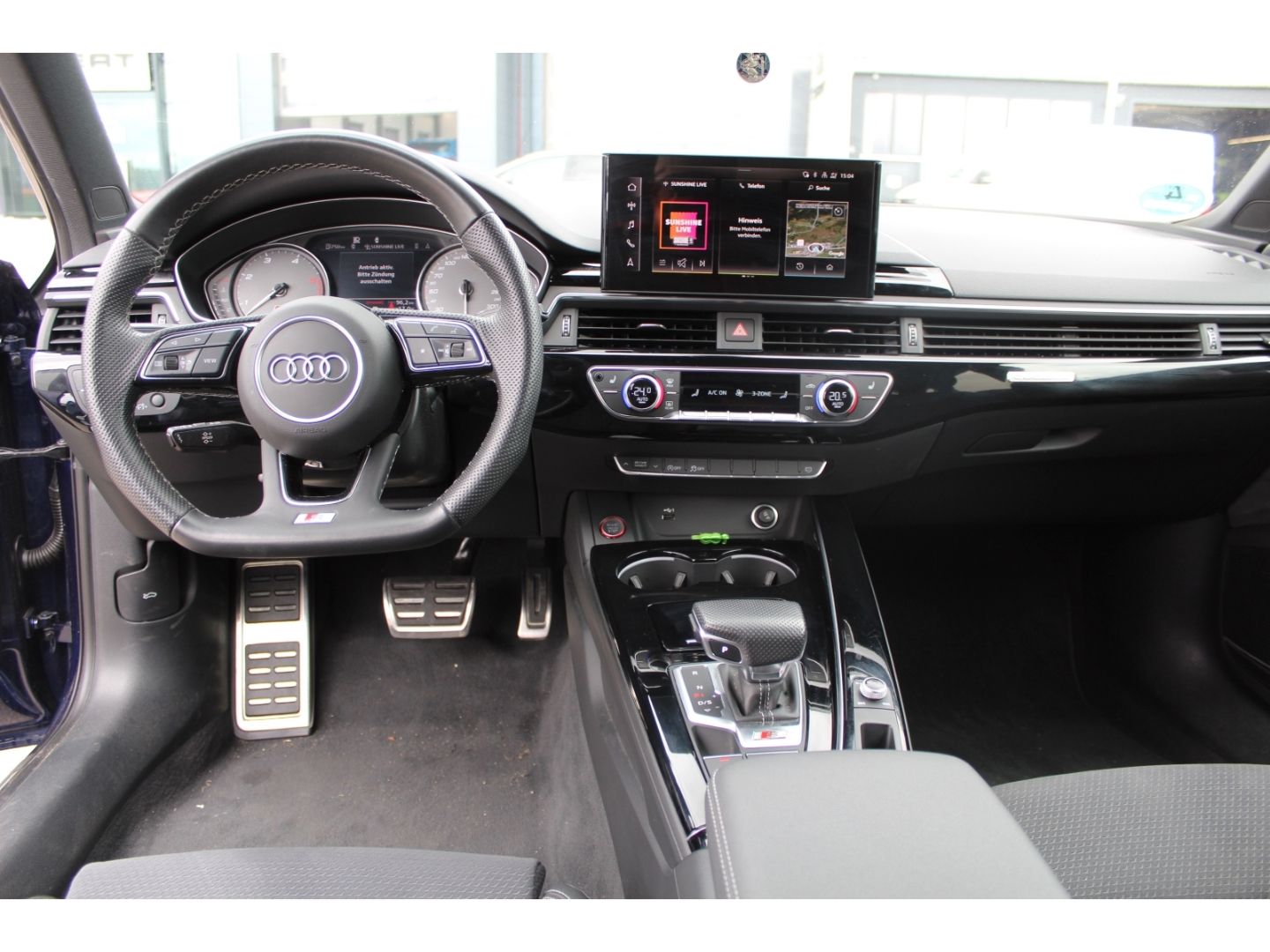 Audi S4 2023 г. Синий, пробег 59400 км