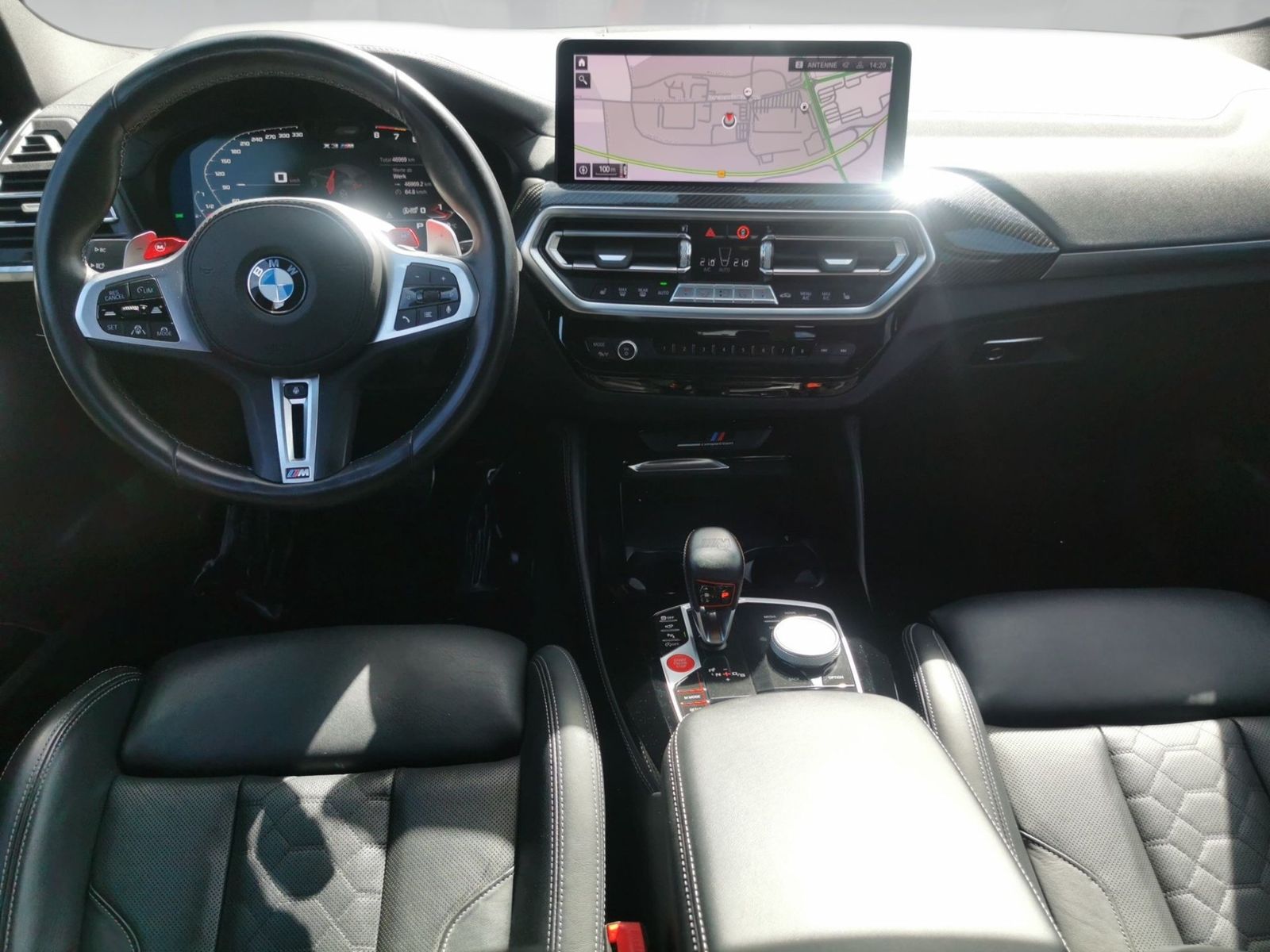 BMW X3 M 2023 г. Синий, пробег 47409 км