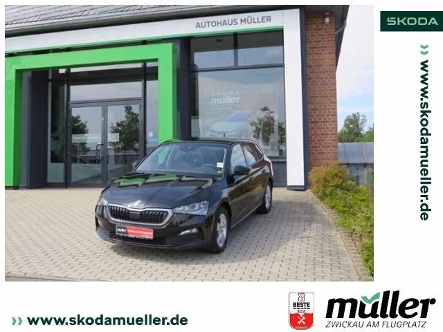 Skoda Scala 2022 г. Чёрный, пробег 56378 км