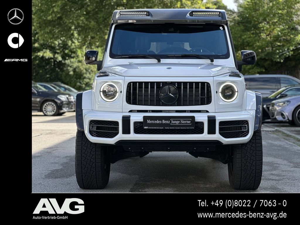 Mercedes-Benz G 63 AMG 2022 г. Белый, пробег 500 км